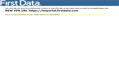 Desktop Screenshot of firstdataconnect.com